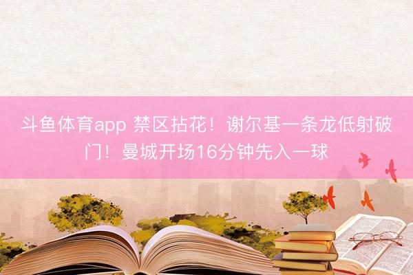 斗鱼体育app 禁区拈花！谢尔基一条龙低射破门！曼城开场16分钟先入一球